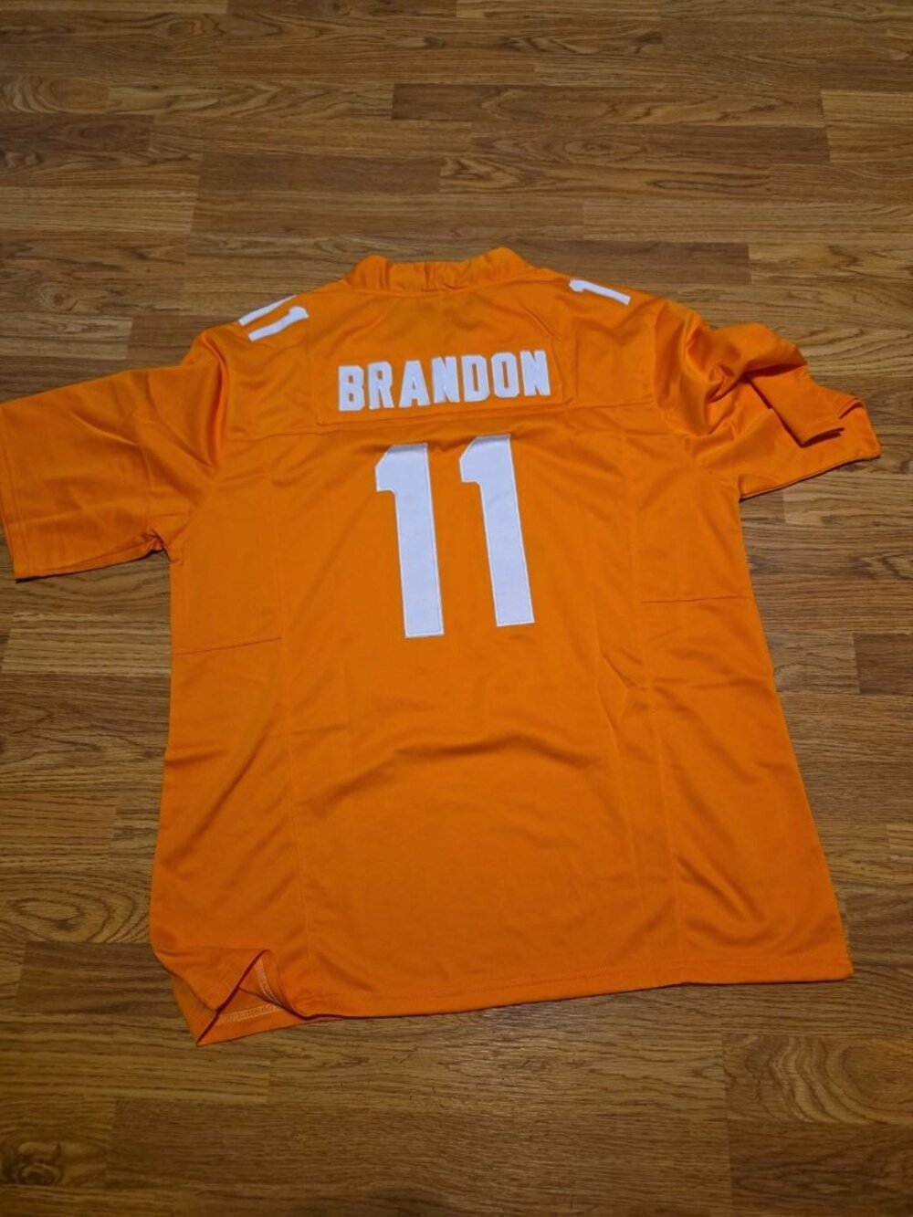 Faizon Brandon Orange 11 Jersey Stitched Vapor
